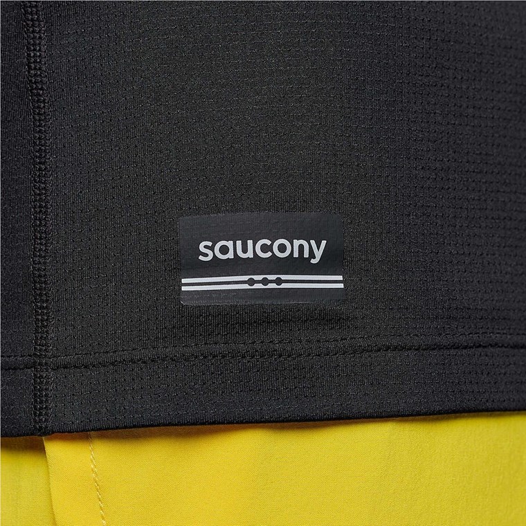 Saucony Stoppeklokke Singlet Men Black
