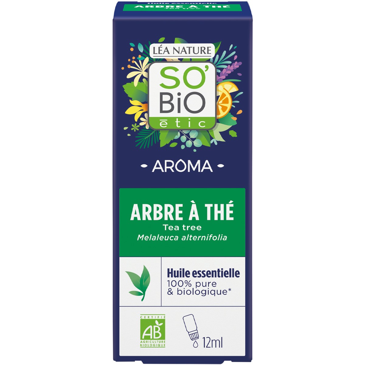 Huile essentielle d'arbre à thé bio - 12 ml