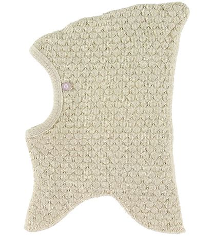 Smallstuff Schlupfmütze Hat - Wolle - 2-lagig Offwhite/Gold