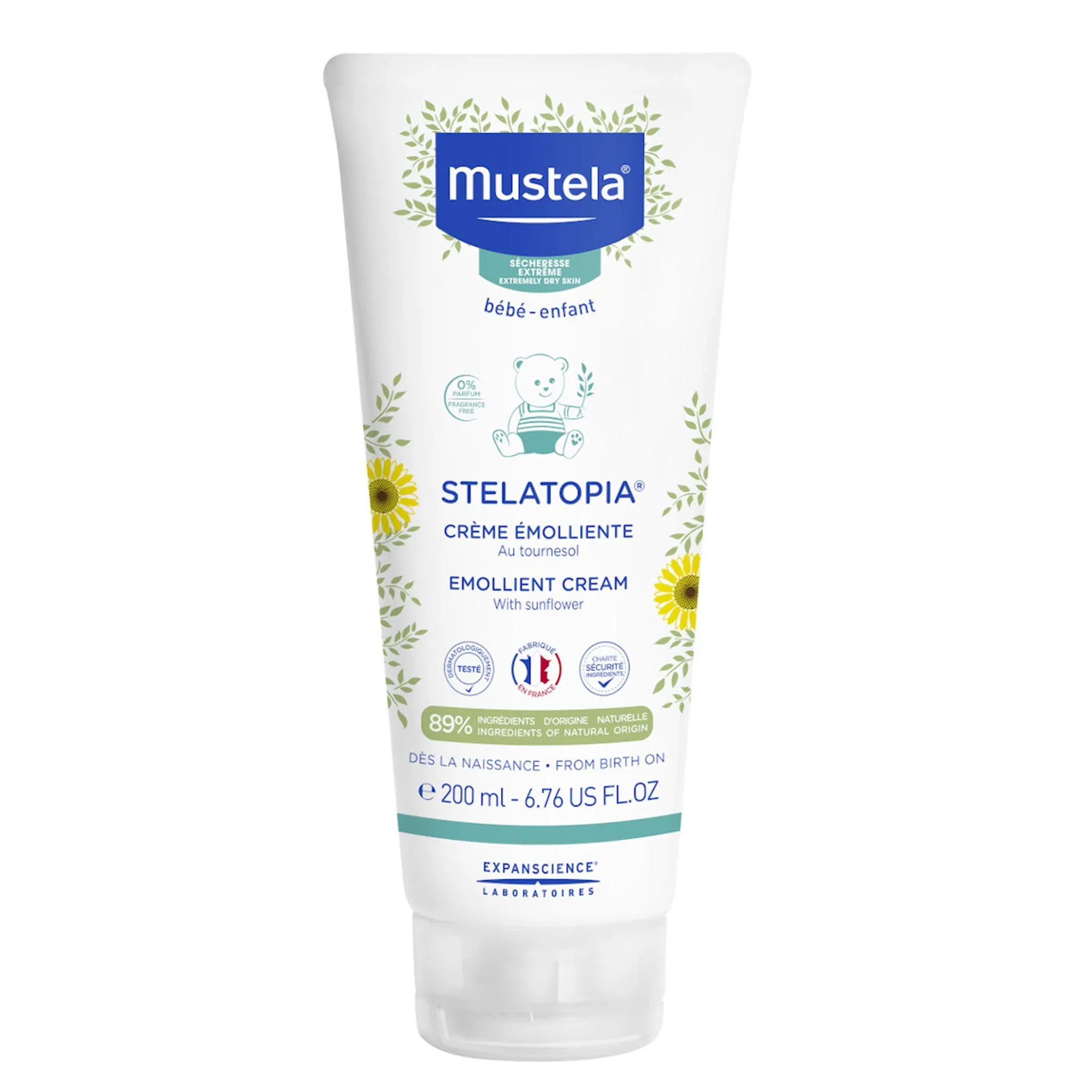 Mustela Stelatopia Crème Emolliente - 200ml