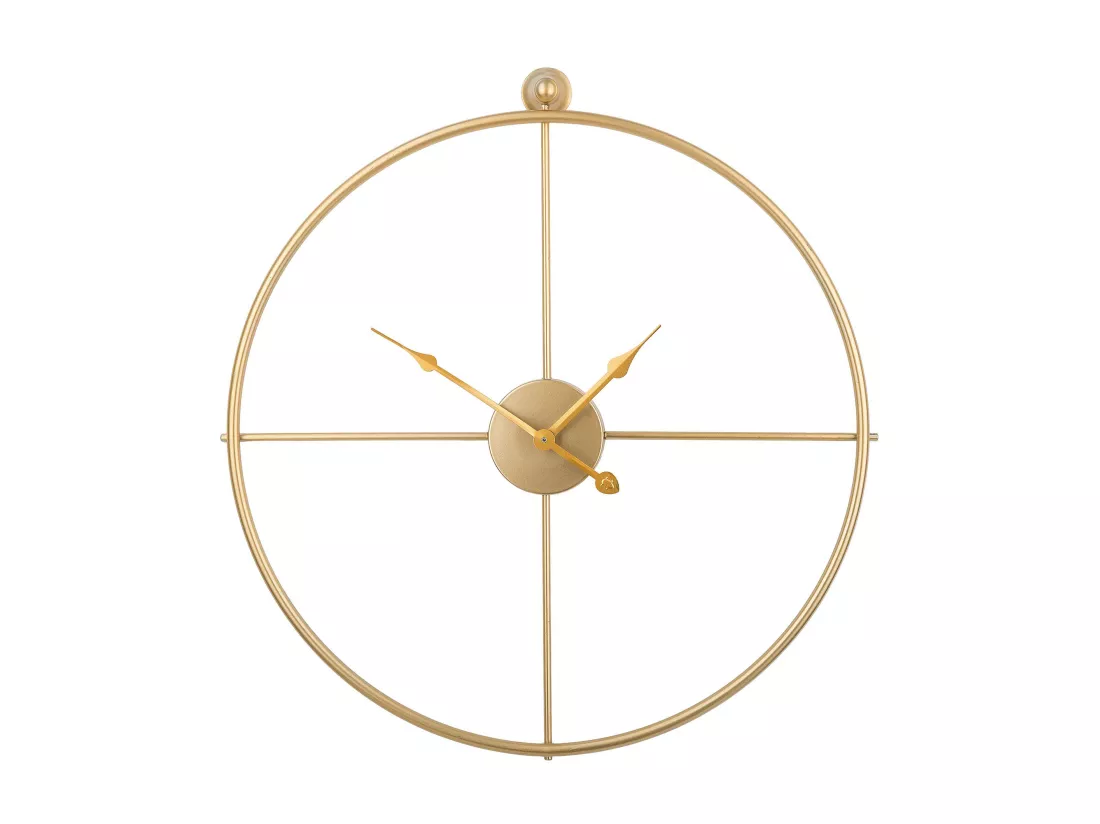 Horloge murale ZUCHWIL 50 cm Métal Doré
