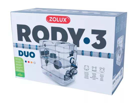Cage pour petits rongeurs Rody 3 duo