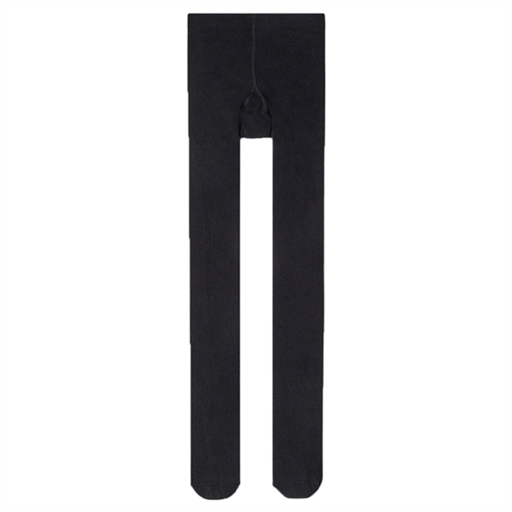 Black Solid Strømpebukser 2-pak Noos