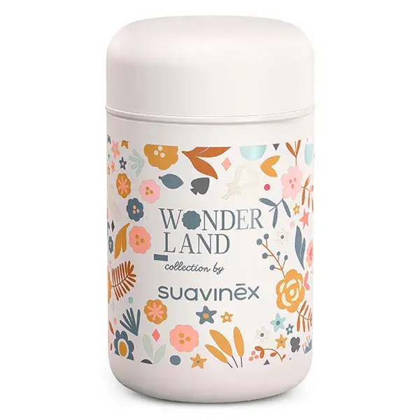 Suavinex, Wonderland, Pote Térmico - Wonderland Liberty bege - 350ml