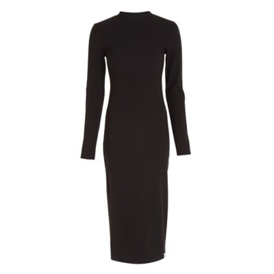 Robe femme Tab Sleeve Split Rib CALVIN KLEIN