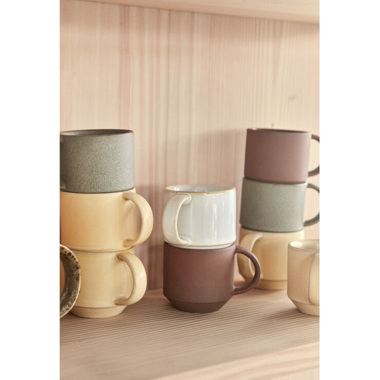 OYOY Living Design Yuka Kop - Pakke med 2 Butter