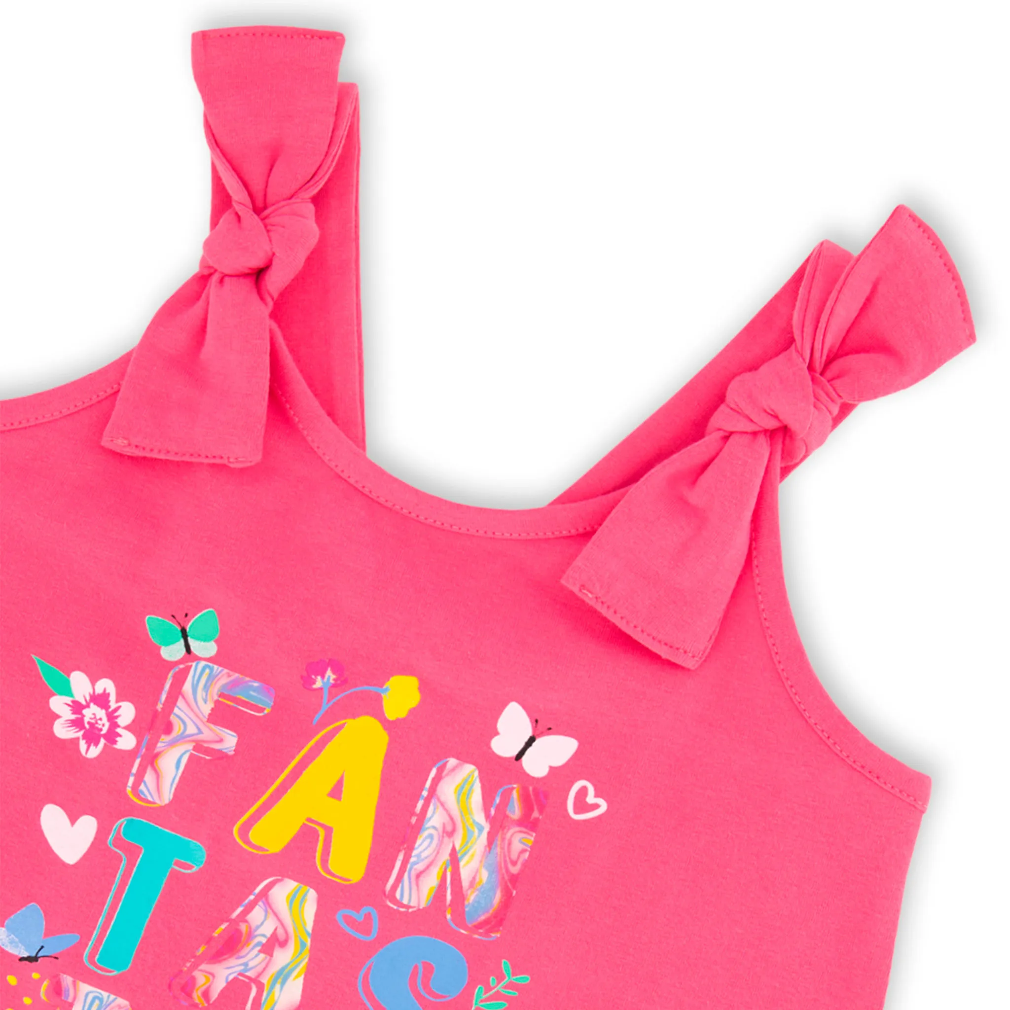 Deux par Deux Camisole Papillon 7-10ans