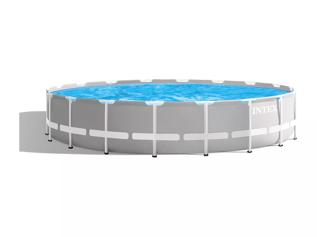 Piscine tubulaire Prism Frame ronde 5,49 x 1,22 m - Intex