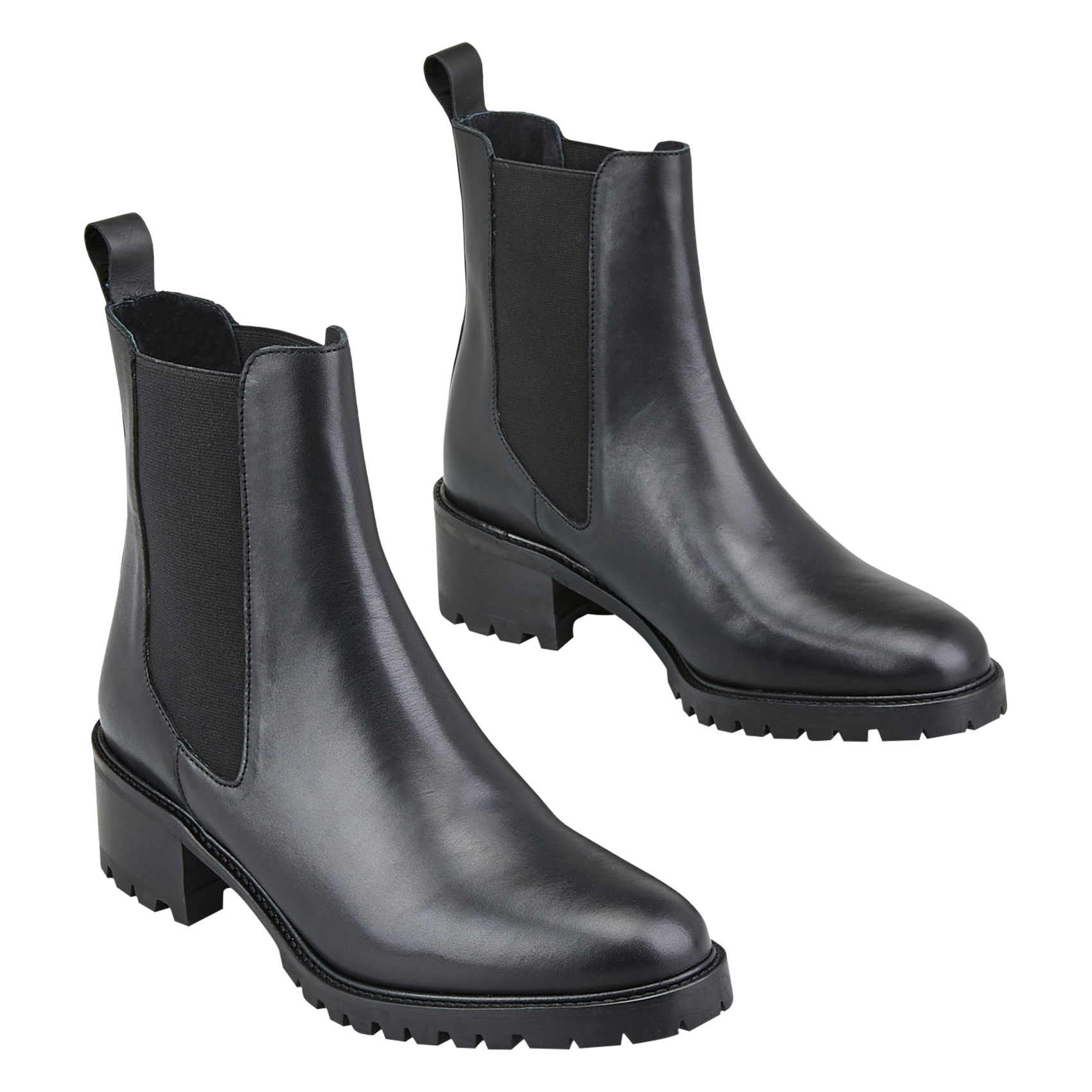VANY - Bottines en cuir | Noir