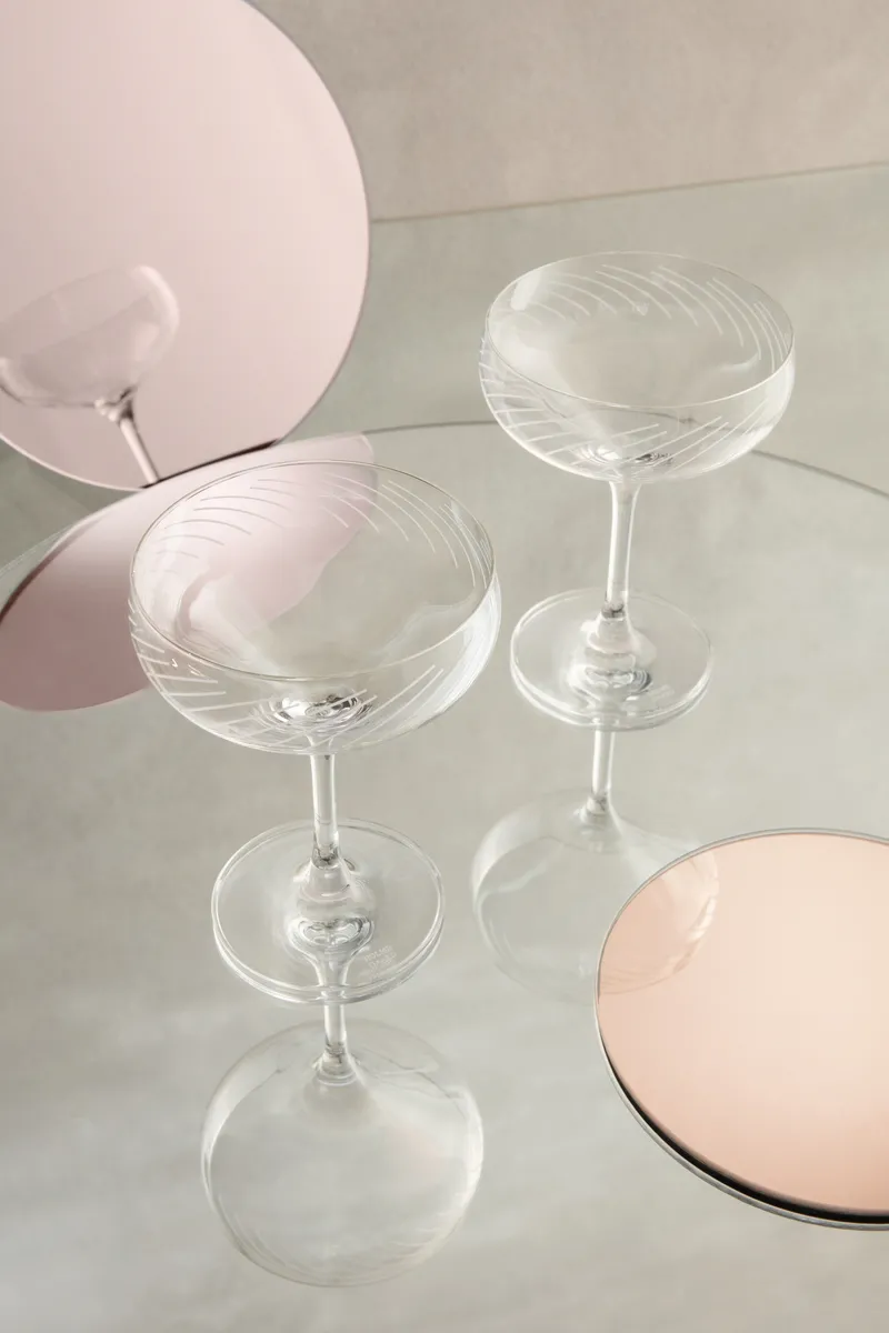 Holmegaard Cabernet Lines Cocktailglas - 2 stk.