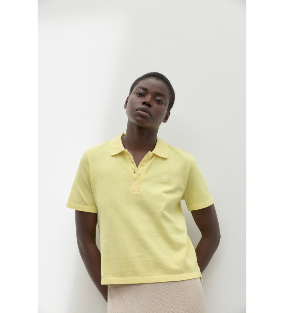 ECOALF Polo Anconaalf amarelo