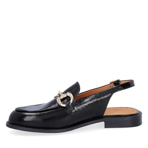 Billi Bi A6340 Loafers, Black Naplack, 36