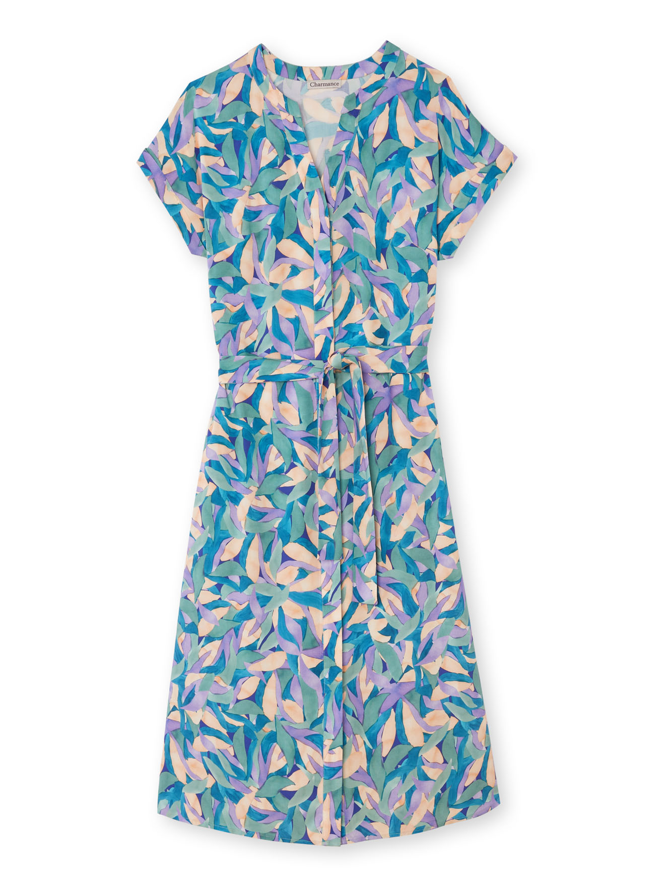 Robe chic toute boutonnée