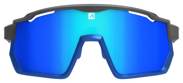 Lunettes AZR Pro Race RX Bleu Noir Mat / Ecran Bleu
