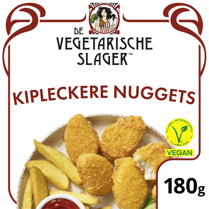 Vegetarische Slager Vegan kipleckere nuggets