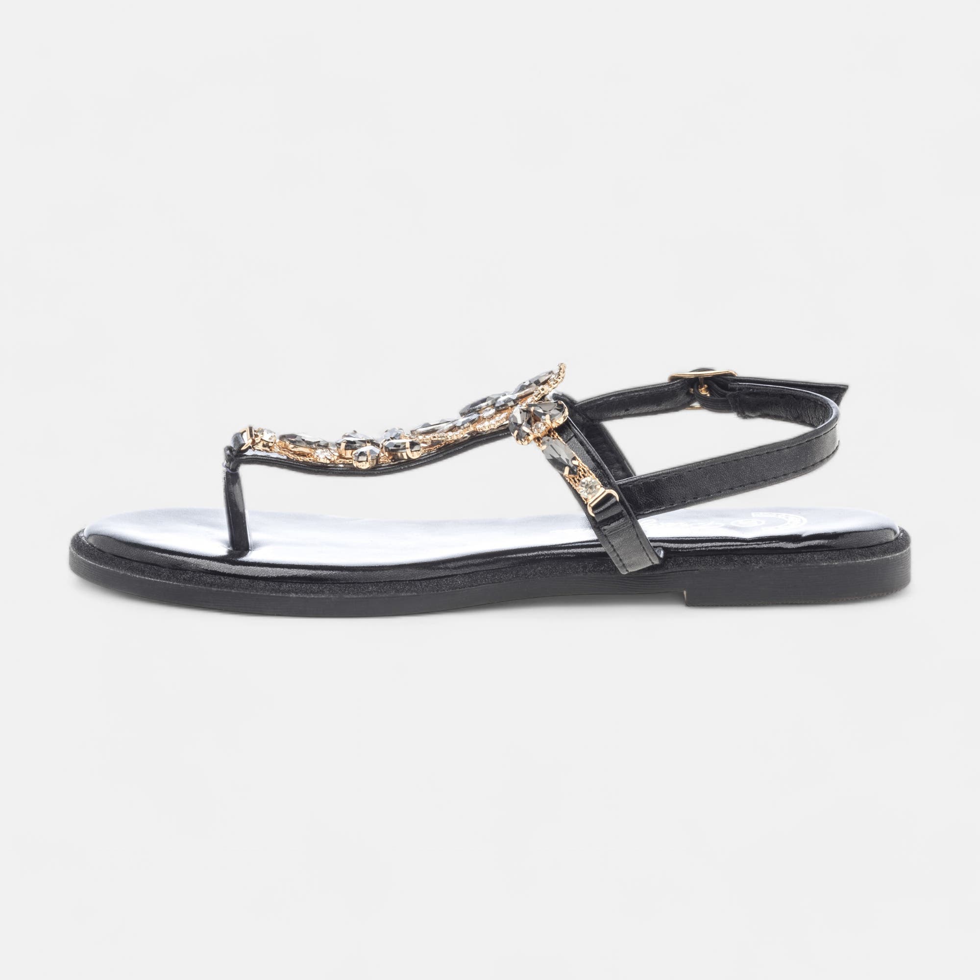 Nu-pieds Femme noir