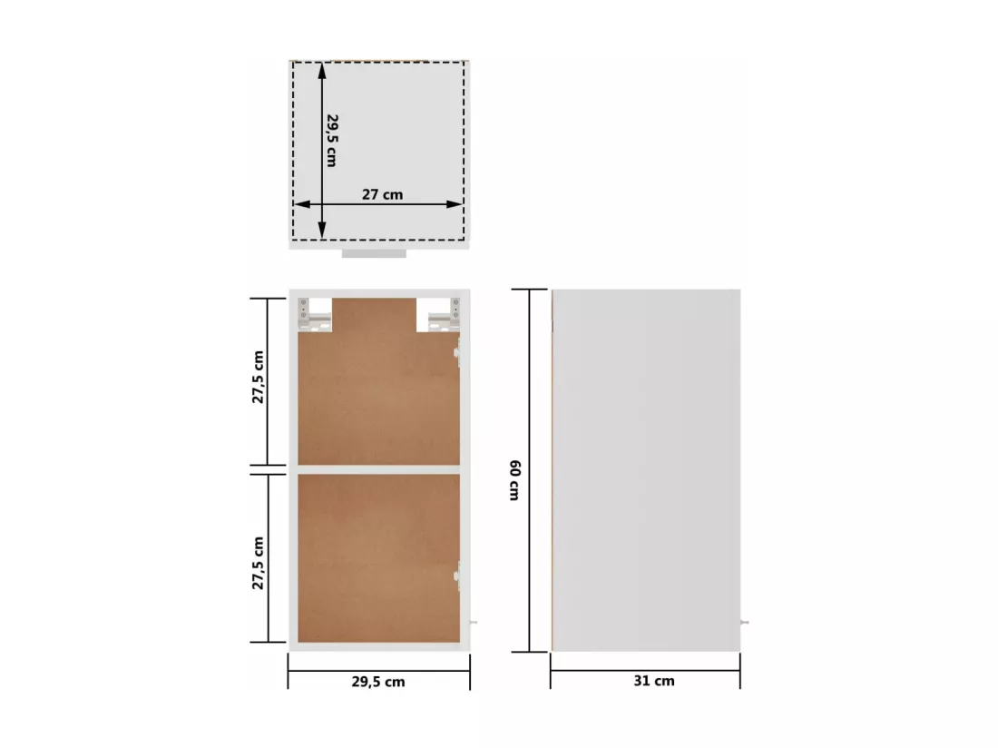 Armoire suspendue 