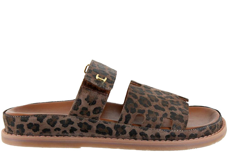 COPENHAGEN SHOES SUMMER PASSION LEOPARD SLENTERS