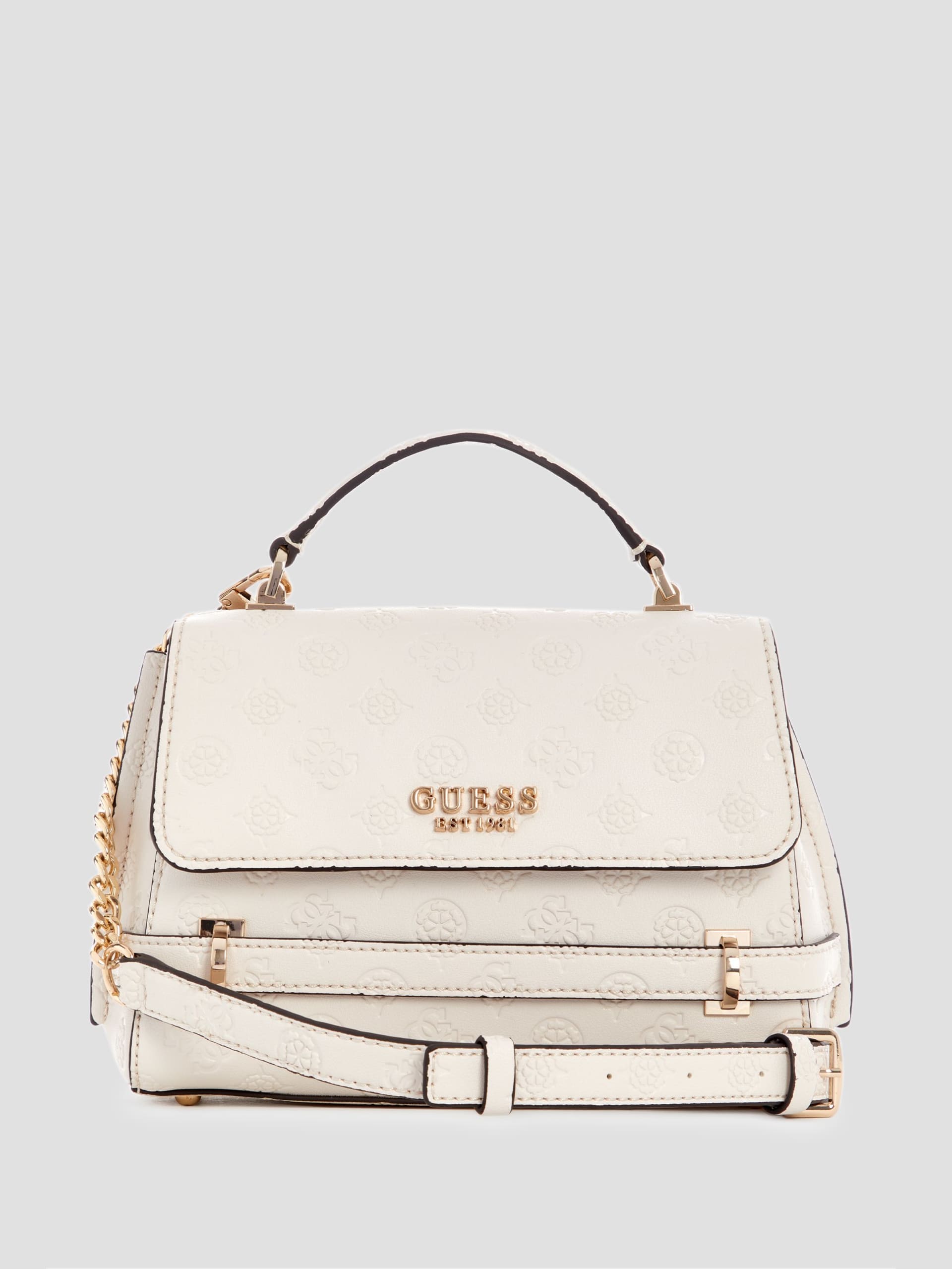 Bolsa Zarela com alça superior e detalhes em relevo