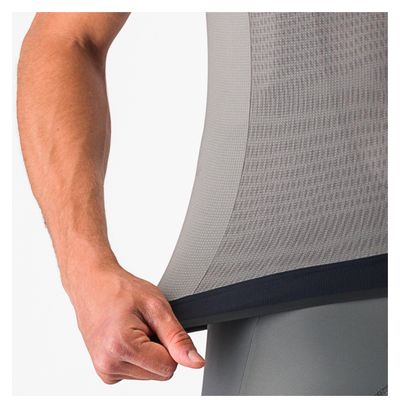 Maillot Manches Courtes Castelli Unlimited Endurance Gris
