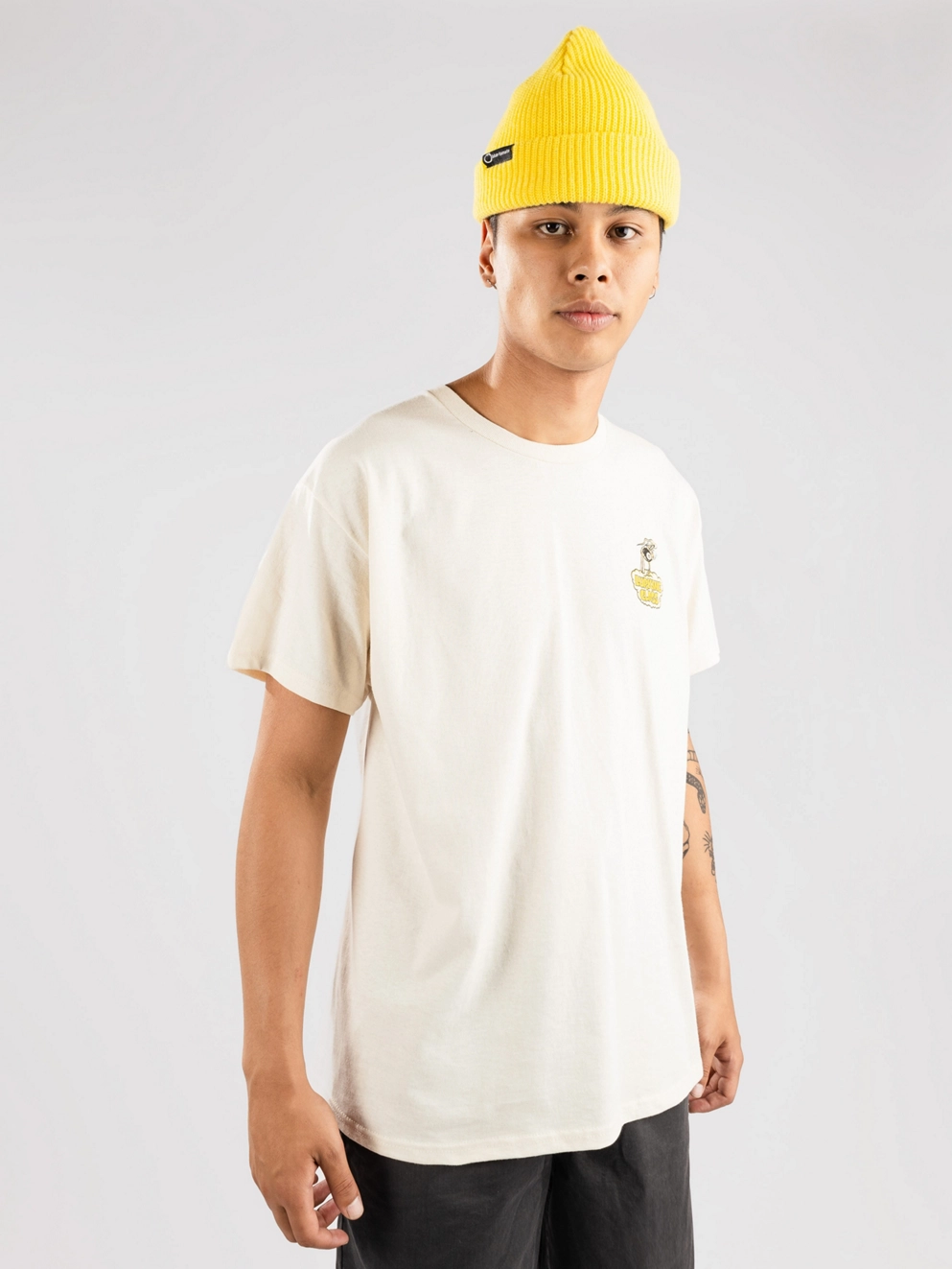 Lurking Class Burnout X Burrito Breath T-Shirt cream
