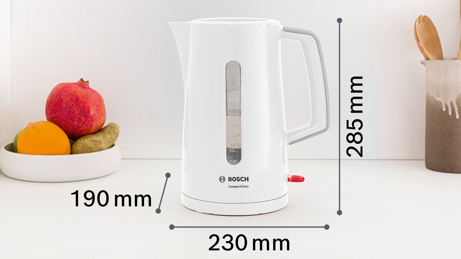 PRODUTO RECONDICIONADO # Chaleira CompactClass 1,7 l Branca TWK3A011--B