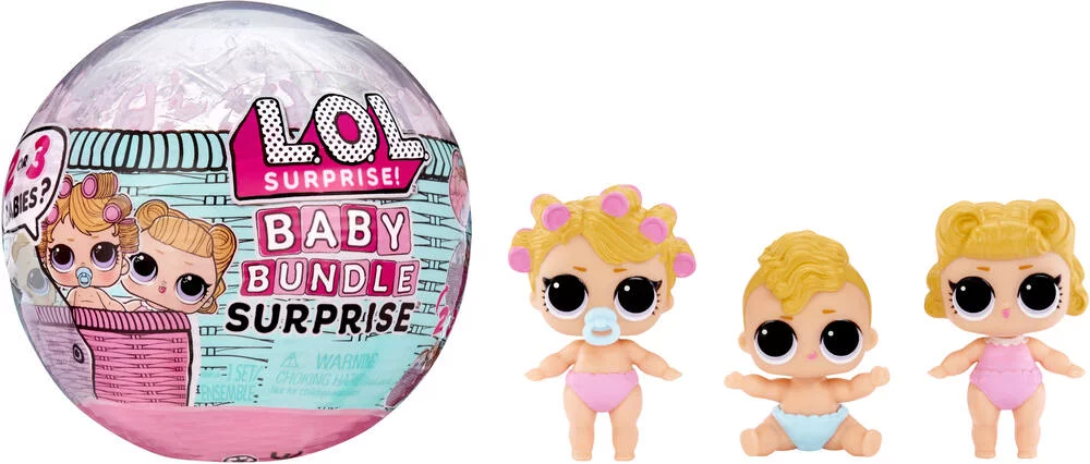 LOL SURPRISE -BABY BUNDLE  MINI - POUPEE BEBE ET COUFFIN