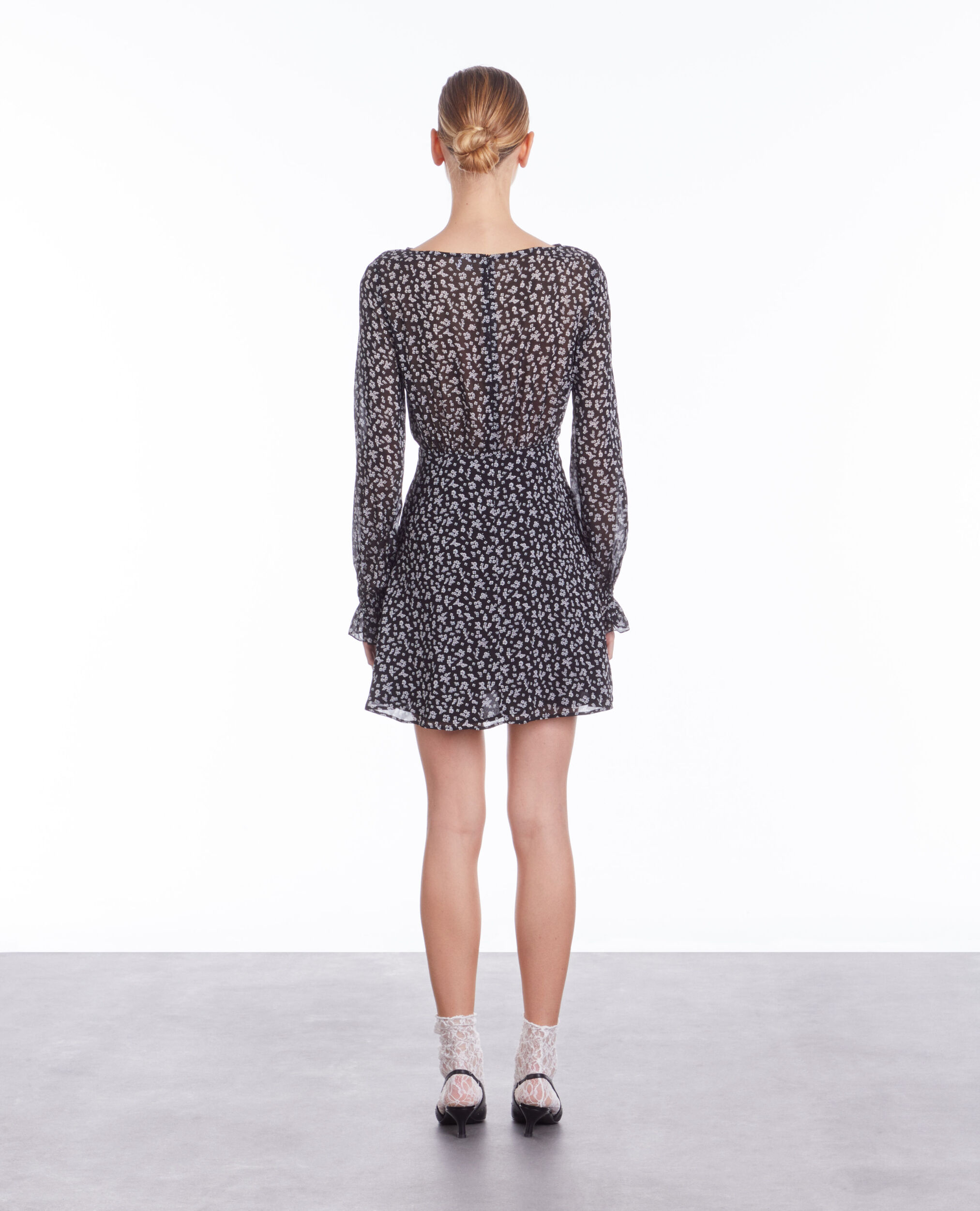 Robe courte imprimée