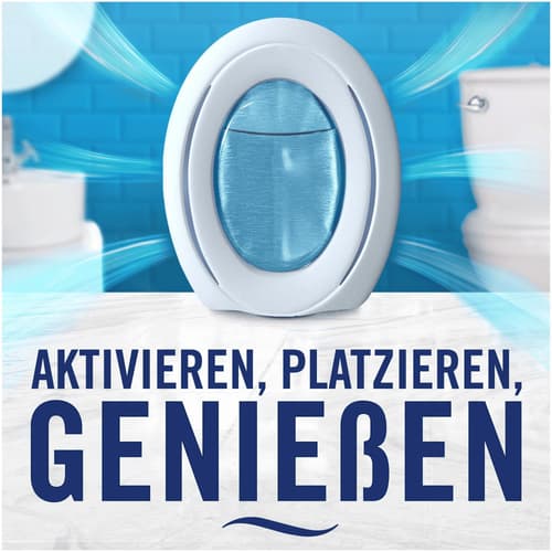 Febreze Aprilfrisch Bad Lufterfrischer, Kontinuierliche Geruchsbekämpfung und -verhinderung