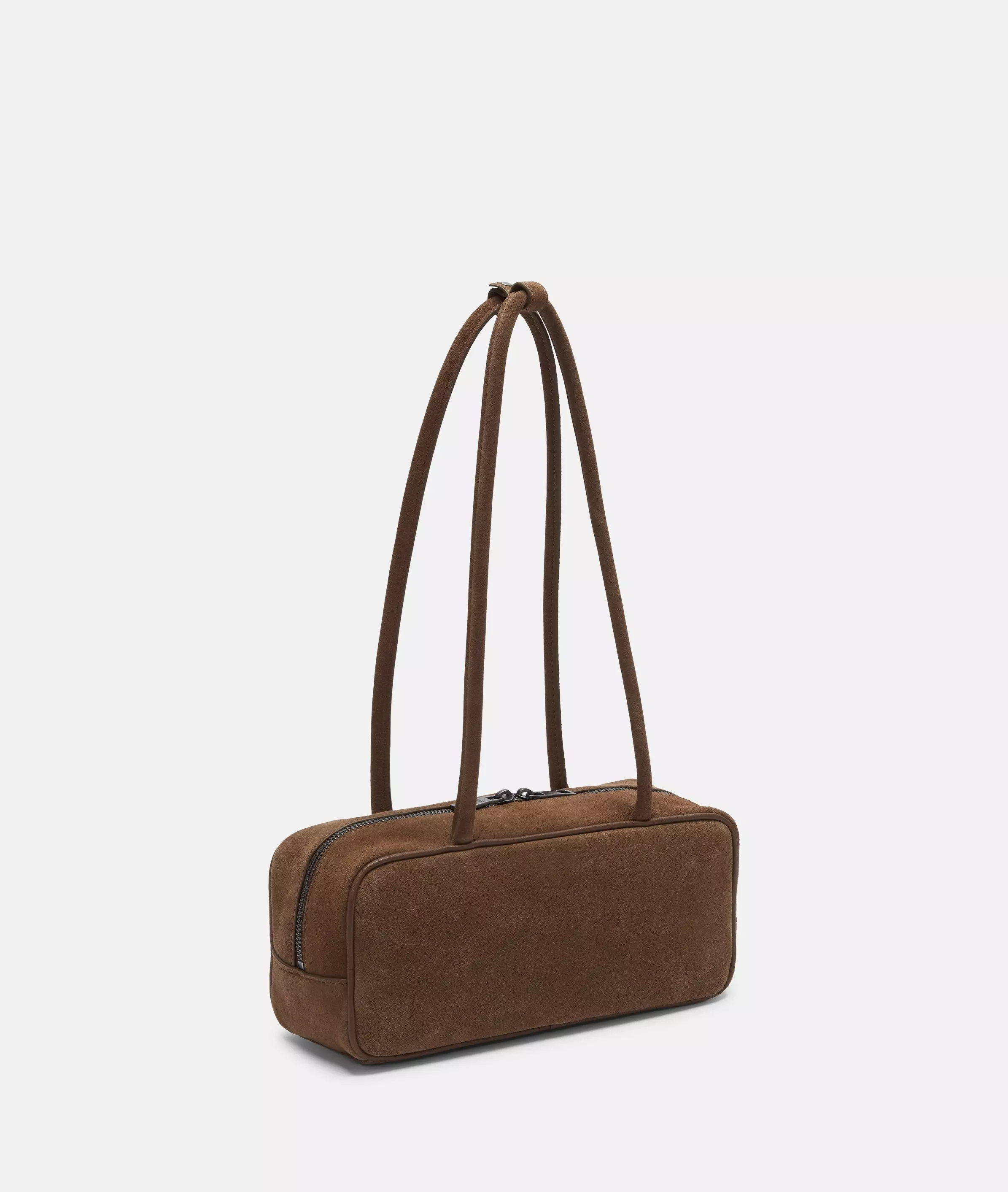 Jil Satchel S Handy suede shoulder bag