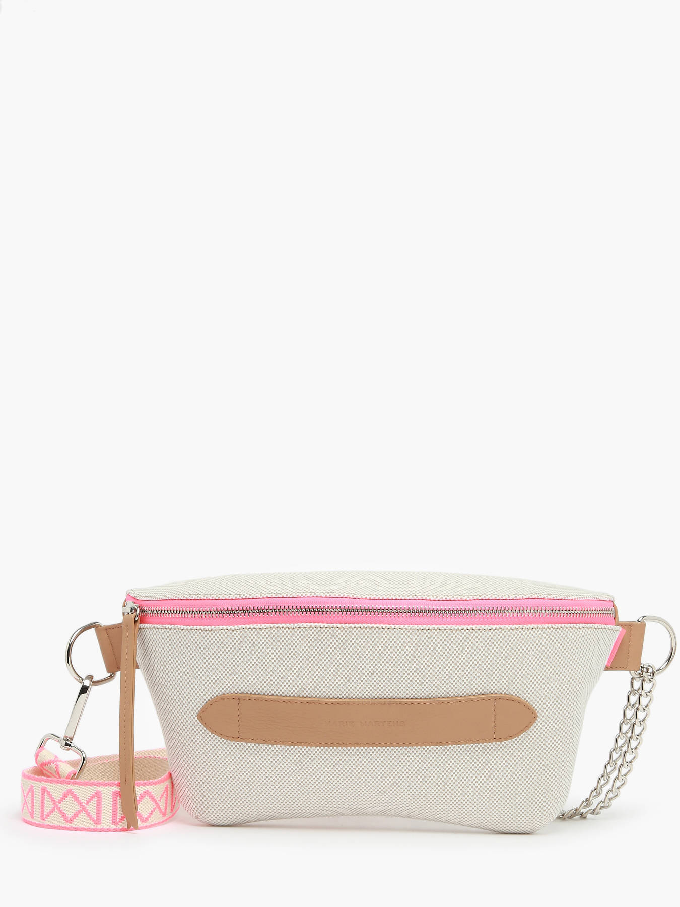Sac ceinture Neufmille textile et cuir MARIE MARTENS