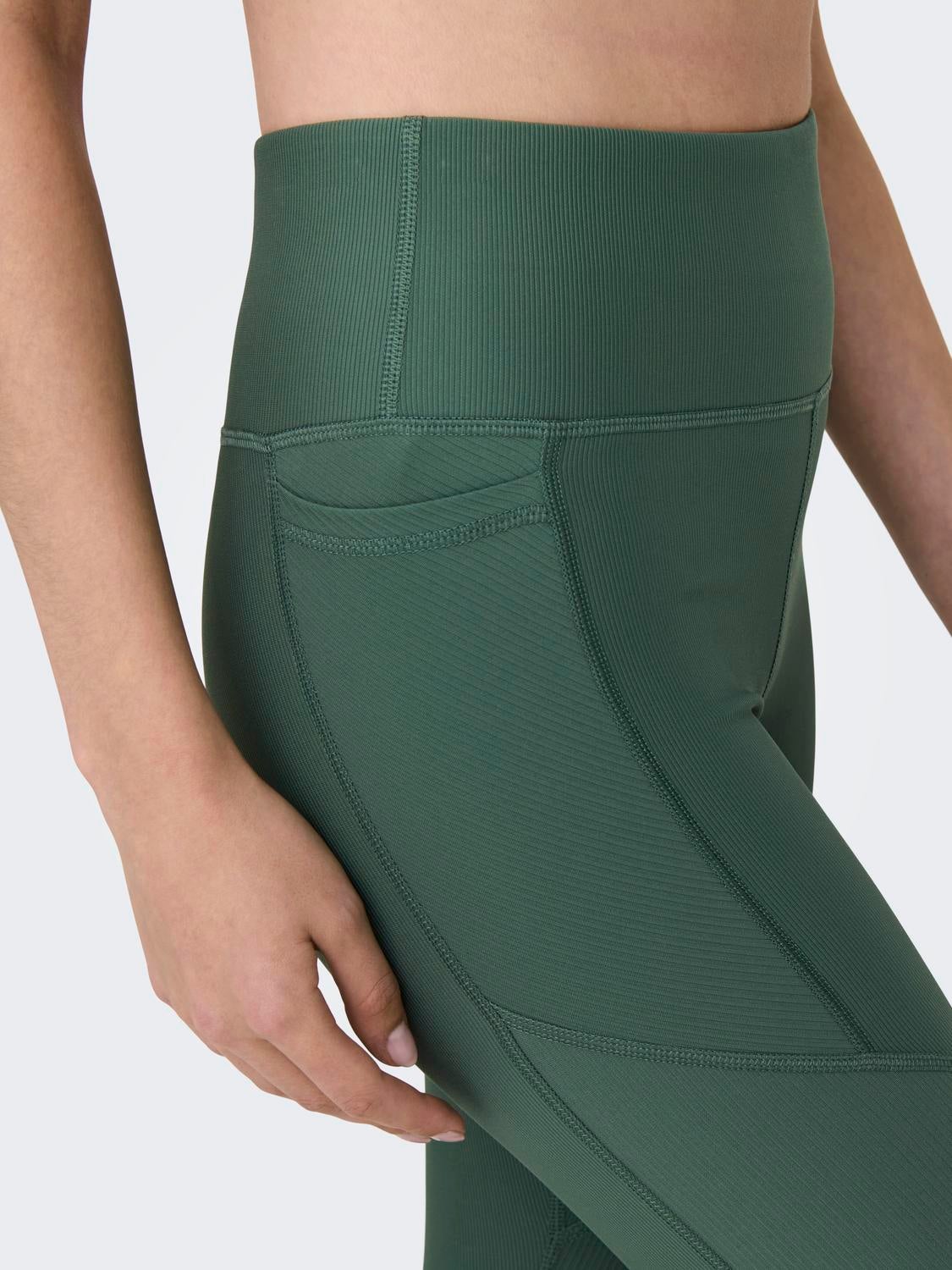 ONPJANA-2 Hohe Taille Enger Schnitt Sportleggings Duck Green