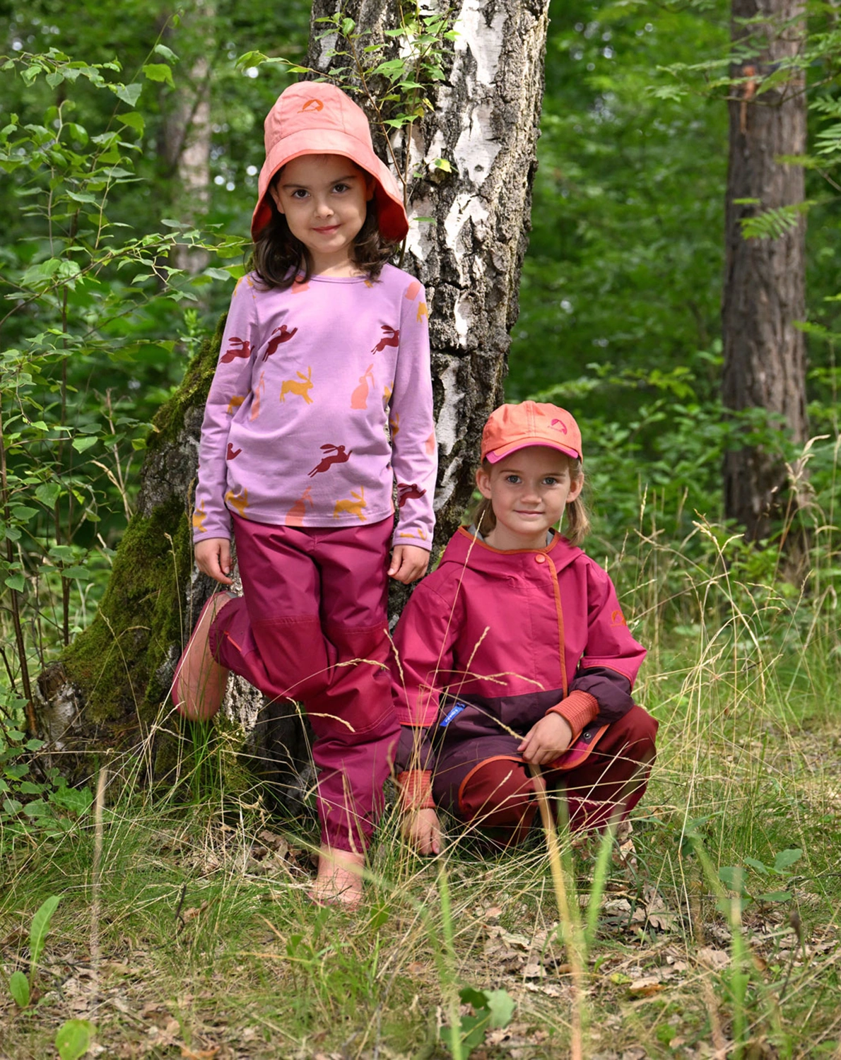 Jersey-Langarmshirt JUHANNUS KANIT in valerian lilac