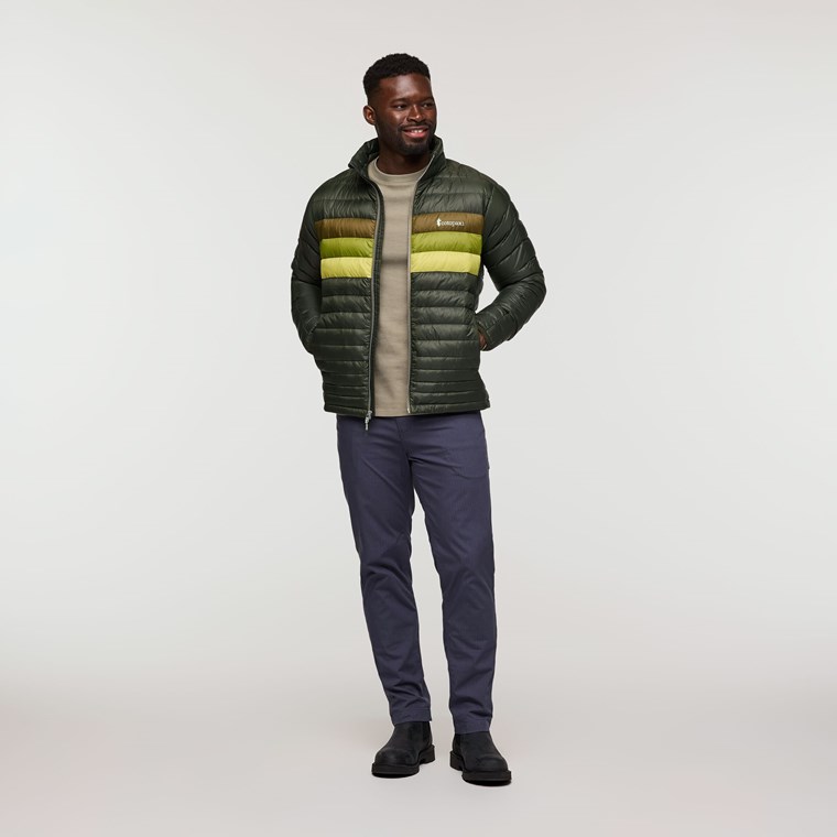 Cotopaxi Fuego Down Jacket Woods Stripes