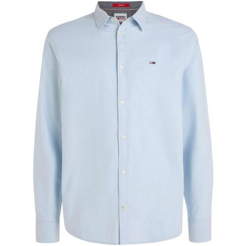 Tommy Jeans - TJM CLASSIC OXFORD SHIRT Azul