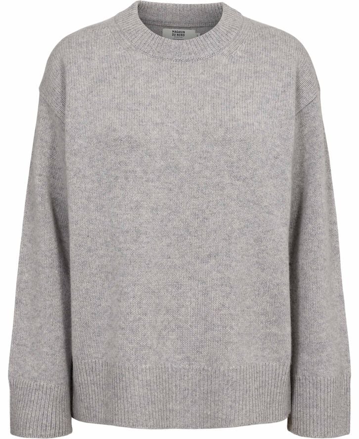 Magasin du Nord Collection Classic 2 - 100% Cashmere Light grey melange
