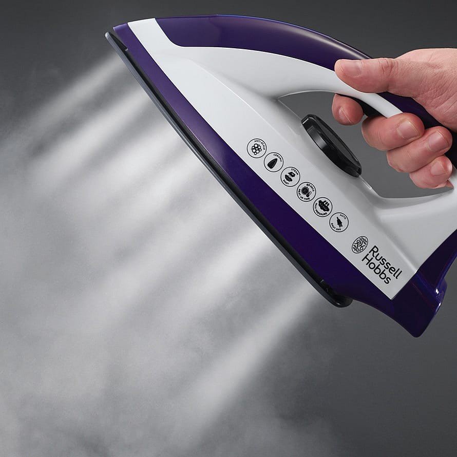 Russell Hobbs - Steam Power Strygejern & Generator - Lilla