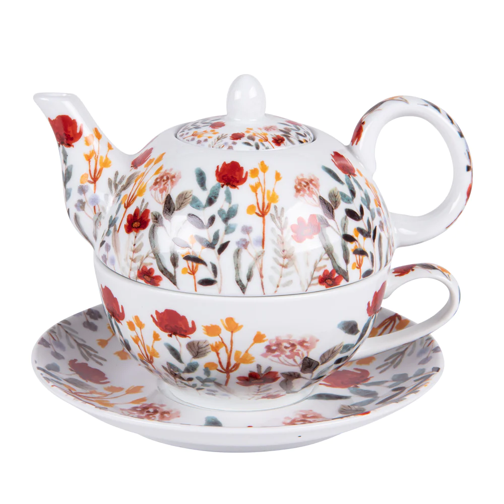 Coffret théière égoïste 20 cl Flor Table passion