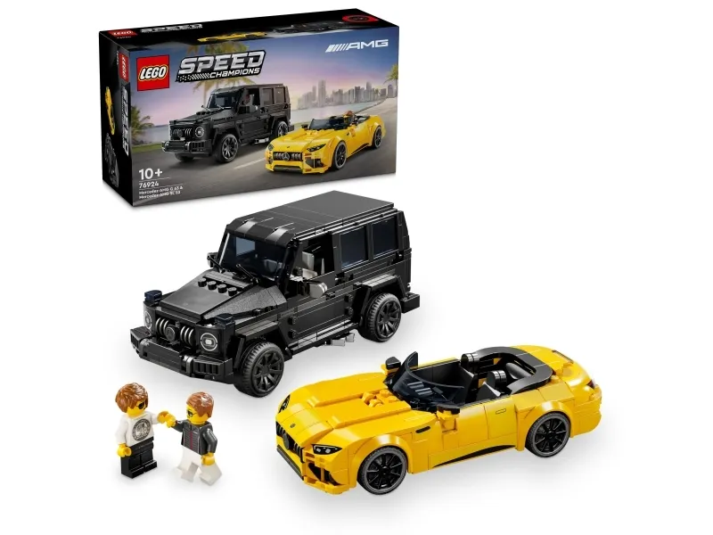 LEGO Speed Champions 76924 Mercedes-AMG G 63 og Mercedes-AMG SL 63