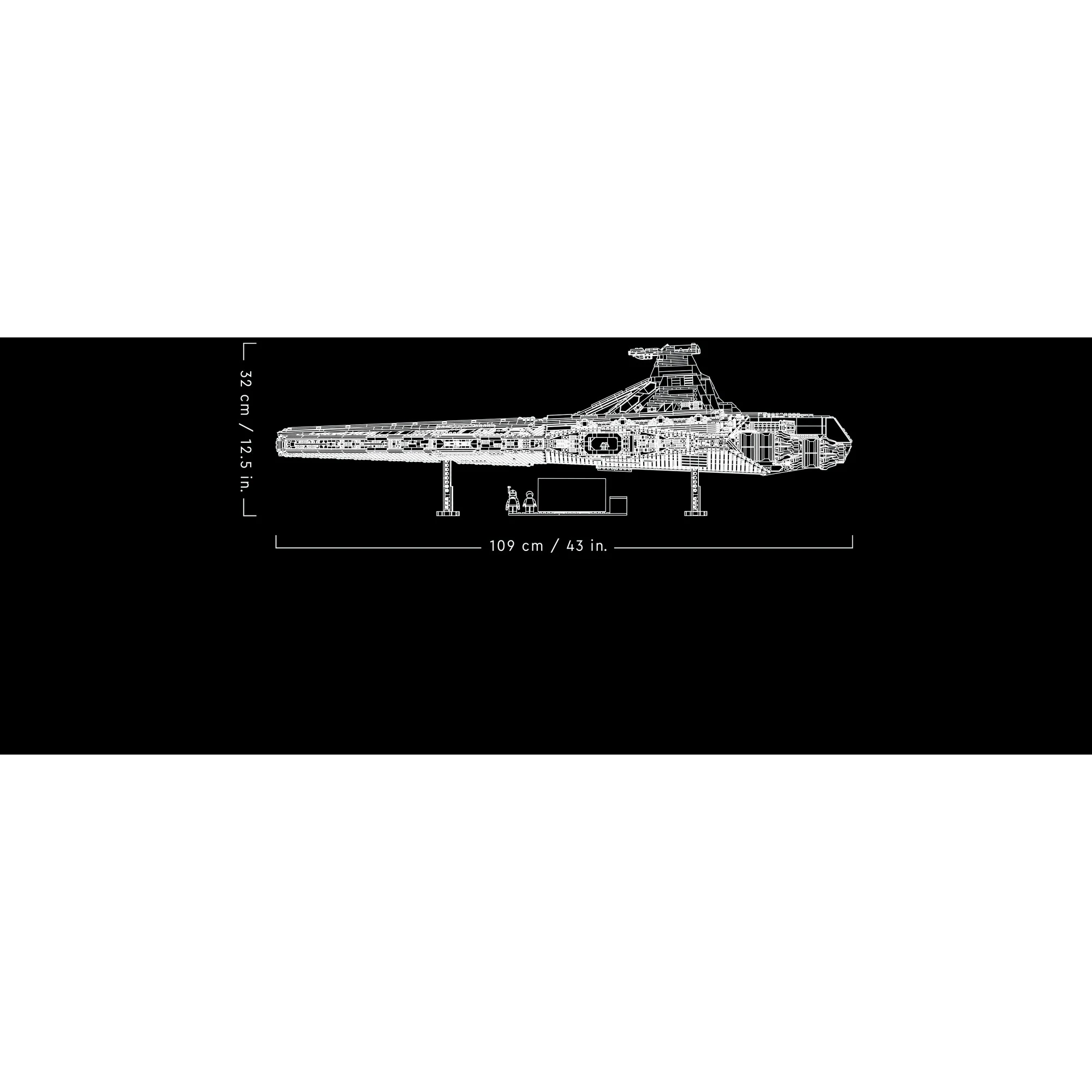 LEGO Konstruktionsspielzeug Star Wars Republikanischer Angriffskreuzer der Venator-Klasse