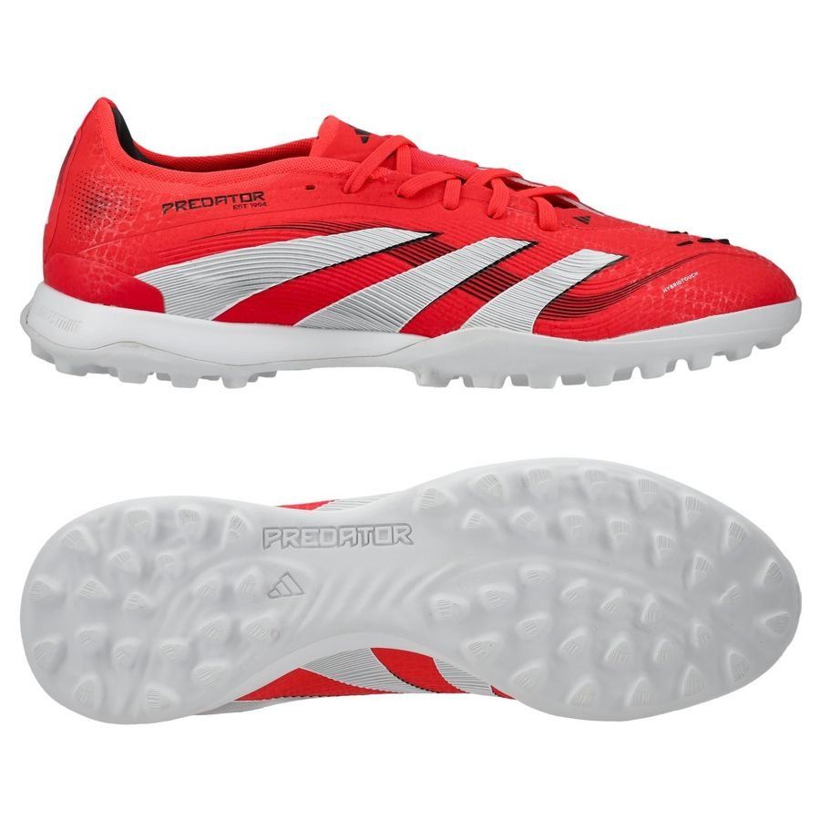 adidas Predator Pro TF Pure Victory - Lucid Red/Blanc/Noir