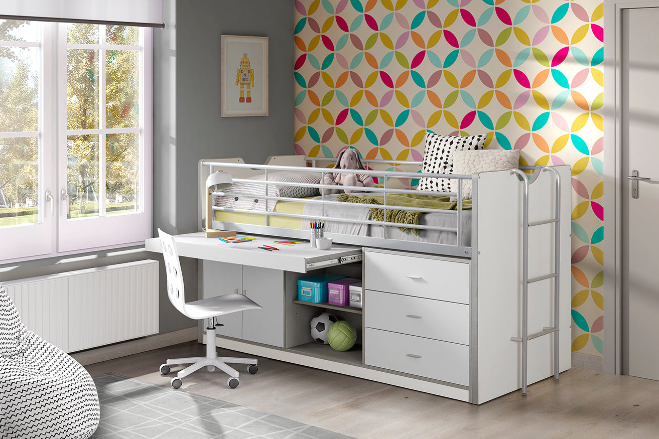 LUCEVI - Bonny 95 Halfhoogslaper 90x200cm - Wit