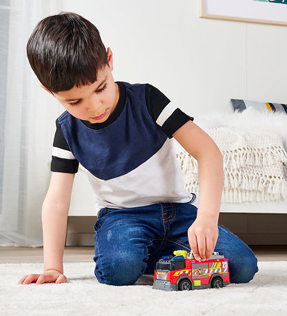 Dickie Toys Bil - Fire Truck - Lyd/Lys