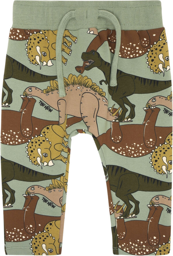 The New TNSLee Sweatpants Hedge green dino