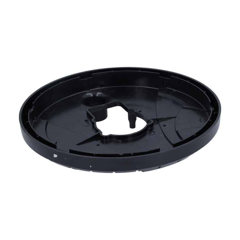 Plastdeksel for slipeplate