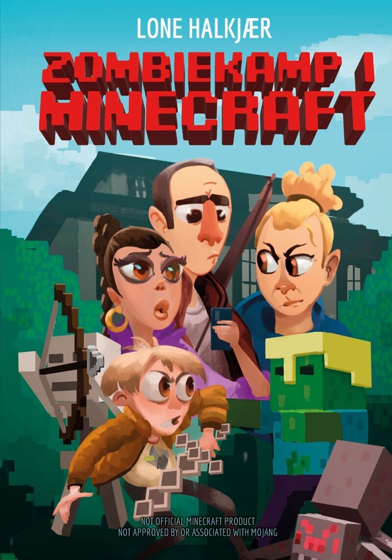 Zombiekamp I Minecraft 1 - Lone Halkjær - Bog