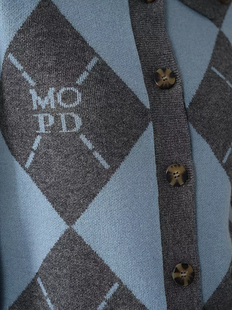 MARC O' POLO DENIM Strickjacke  blau