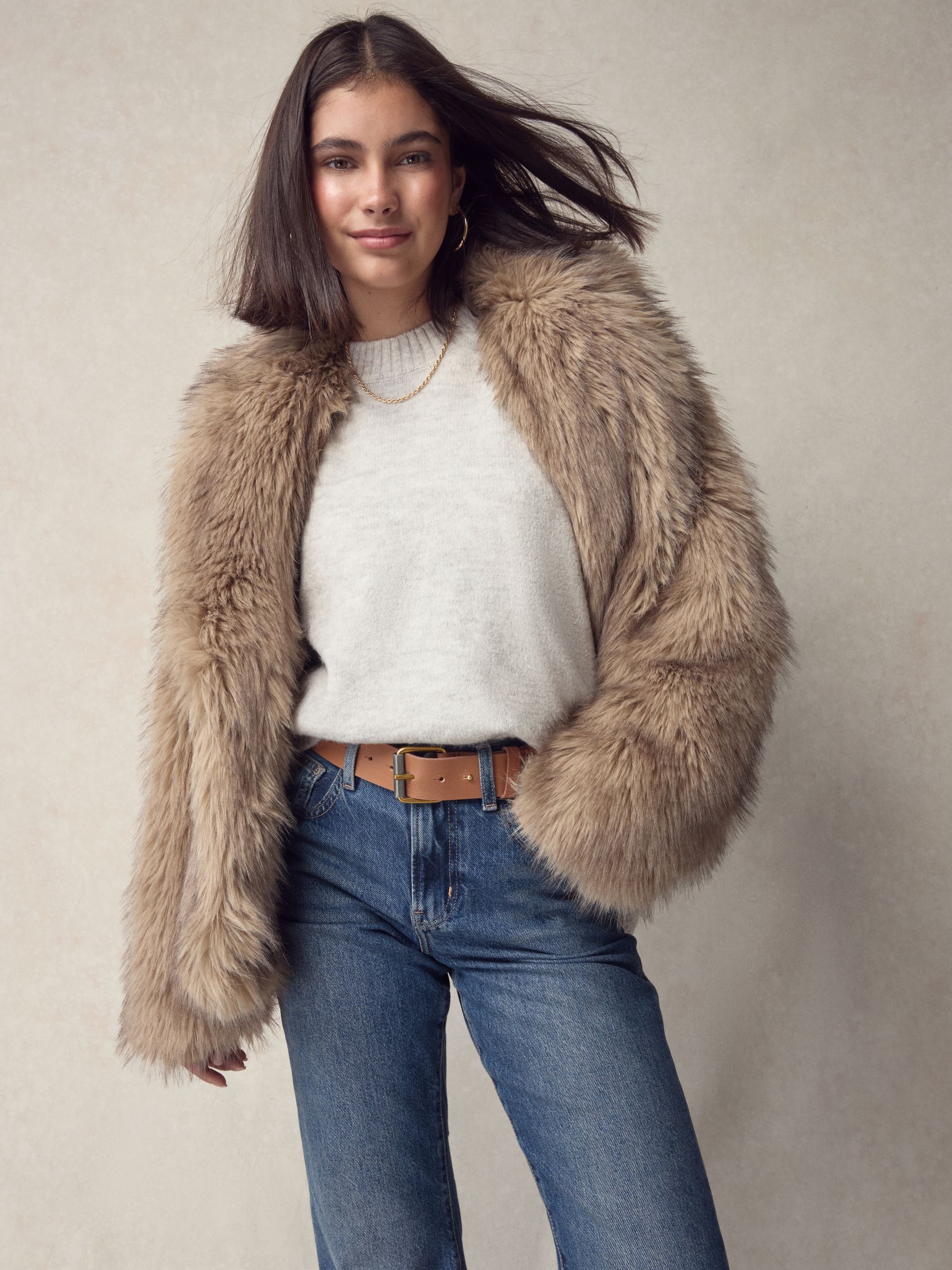 Lichtbruin - N. Premium casual leren riem van Italiaans fabricaat