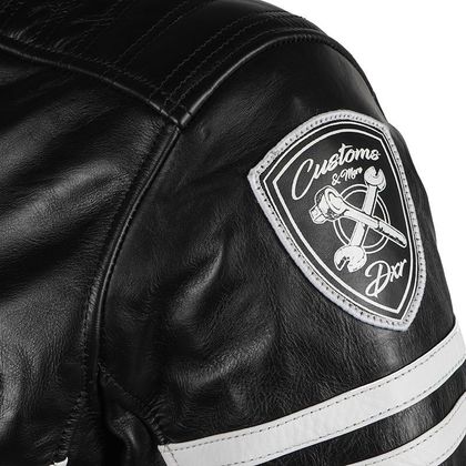 Blouson DXR LEGEND - Noir / Blanc