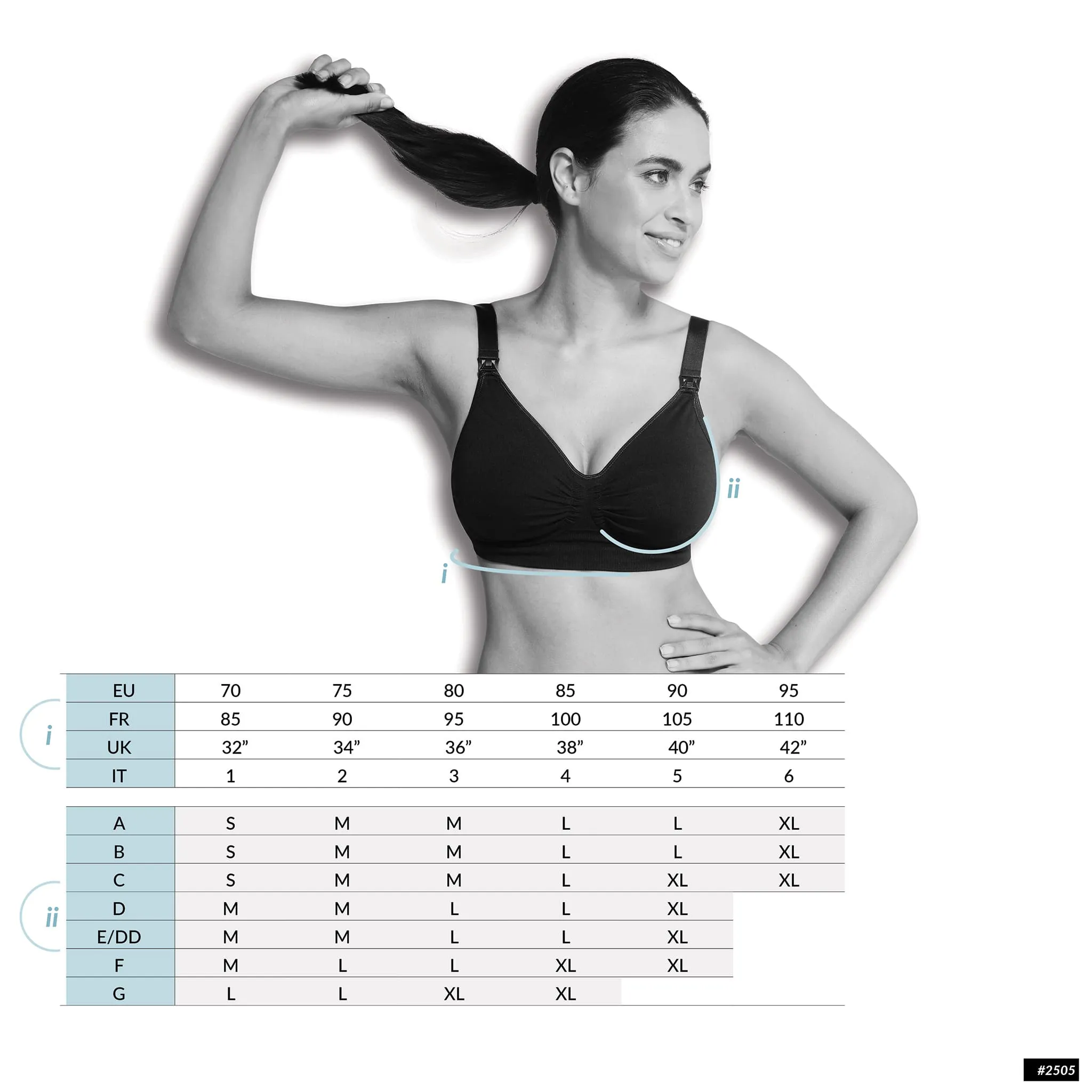 Carriwell Soutien-Gorge d'Allaitement Cache-Coeur